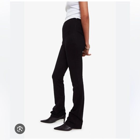 Anine Bine  Dakota Black Pants Flare Side Zip Size S - Picture 5 of 14